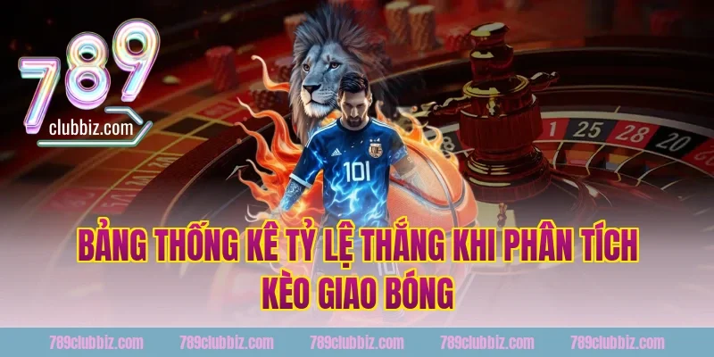 Bảng Thống Kê Tỷ Lệ Thắng Khi Phân Tích Kèo Giao Bóng